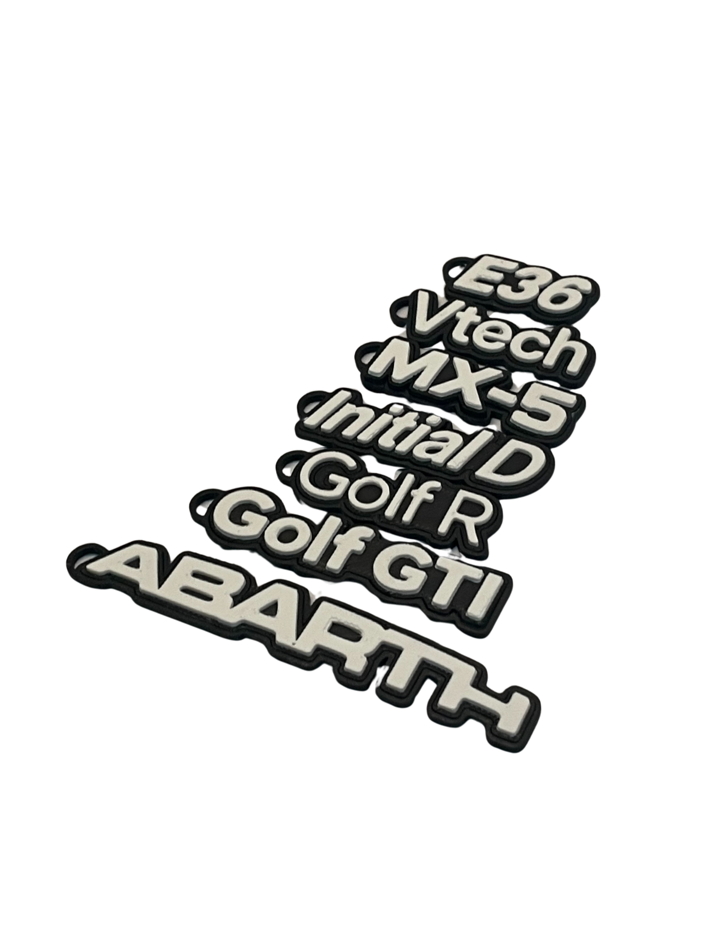 Mini Car Keychain | 3D Printed Logo by SKX Design