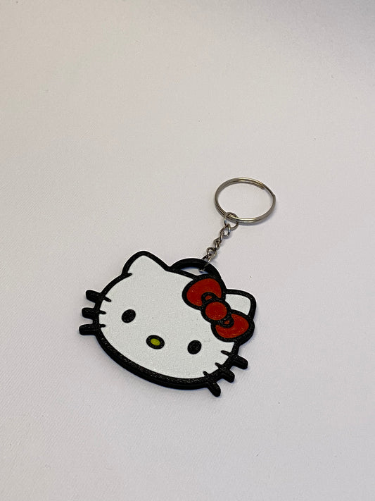 Hello Kitty Keychain | Custom Name by SKX Design