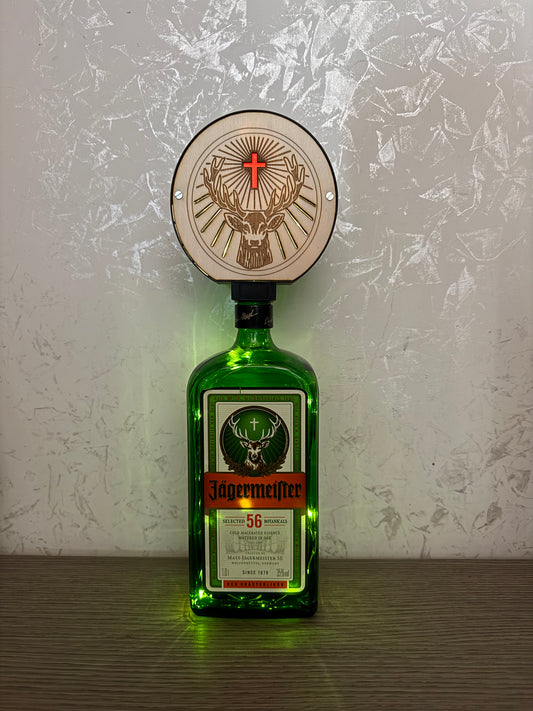 Lampada Con Bottiglia Jagermeister